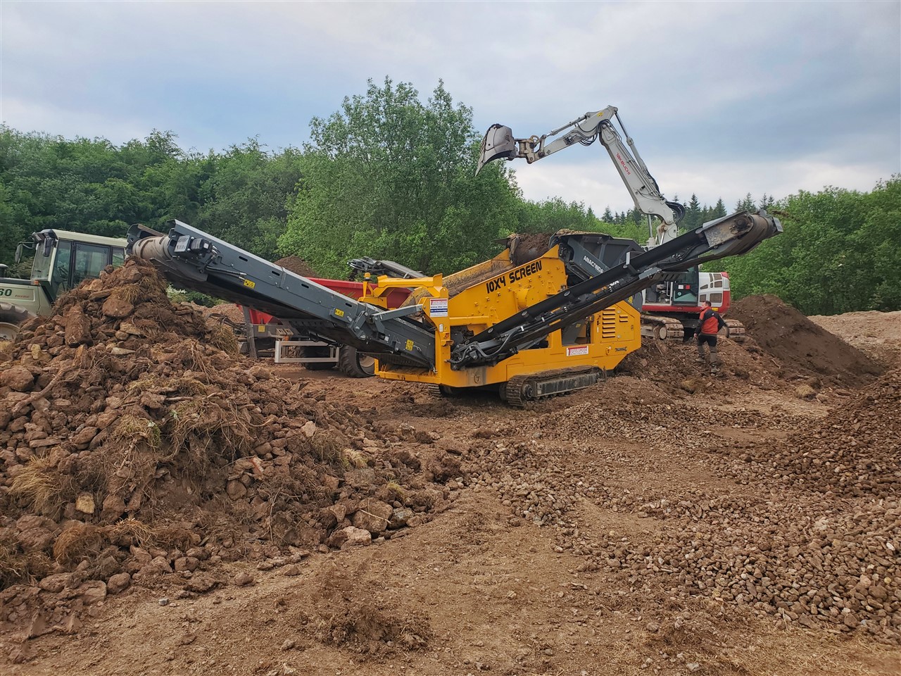 Scalping screen DF410