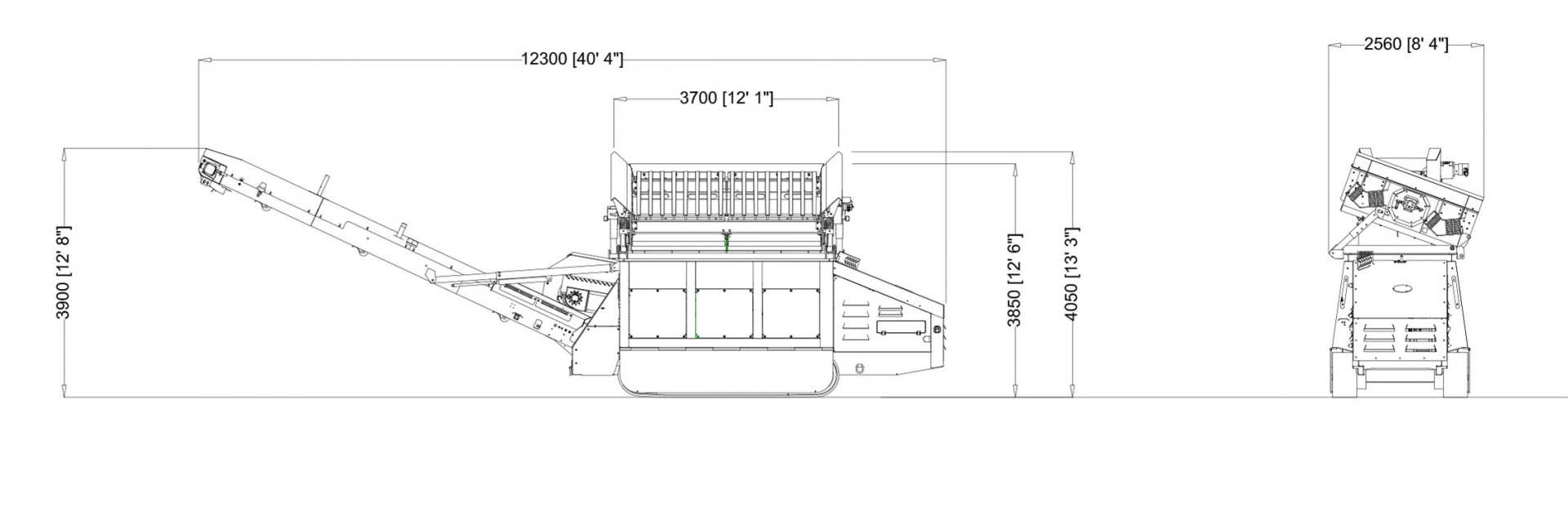 Scalping screen FSL100