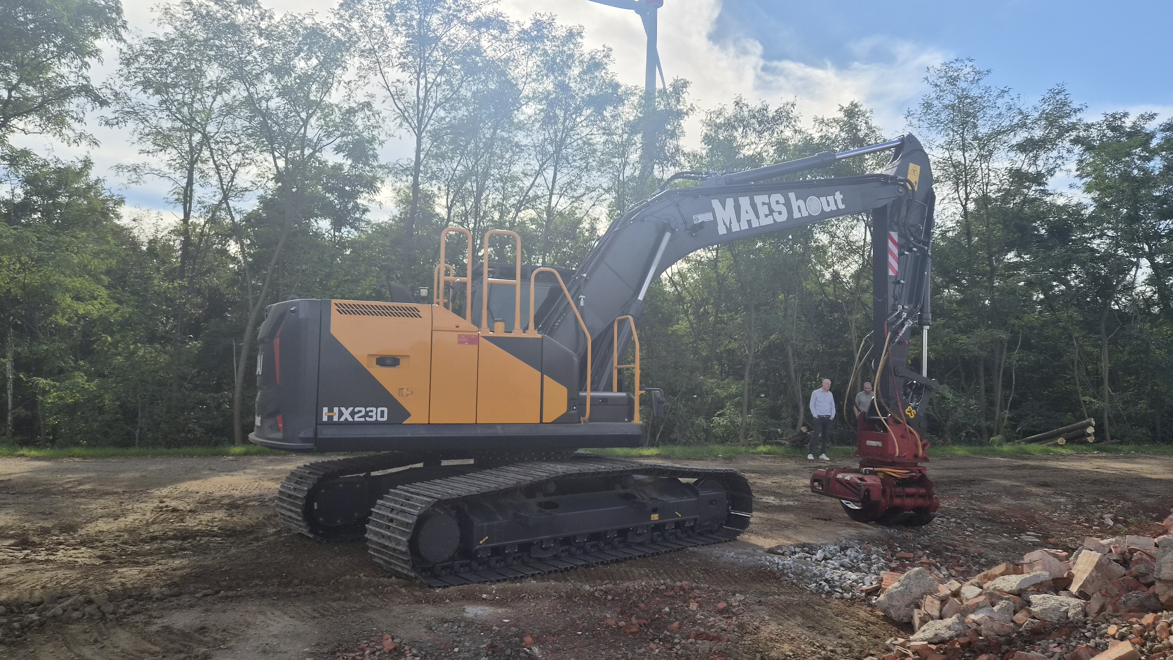 DE EERSTE HYUNDAI HX230 NEXT LEVEL IN BELGIE